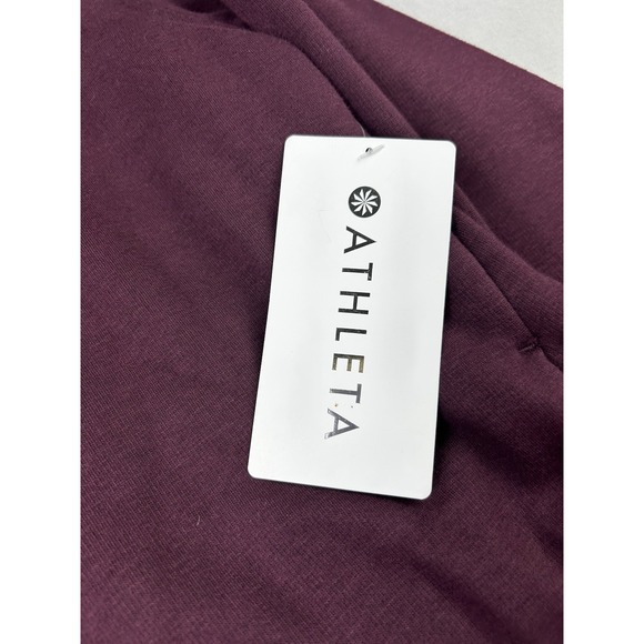 Athleta Women's XXS Cozy Karma‎ Twist Neck Pullover Sweatshirt NEW With Tags - Picture 3 of 10